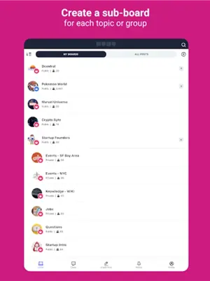 MOMO BOARD - Community & Chat android App screenshot 6